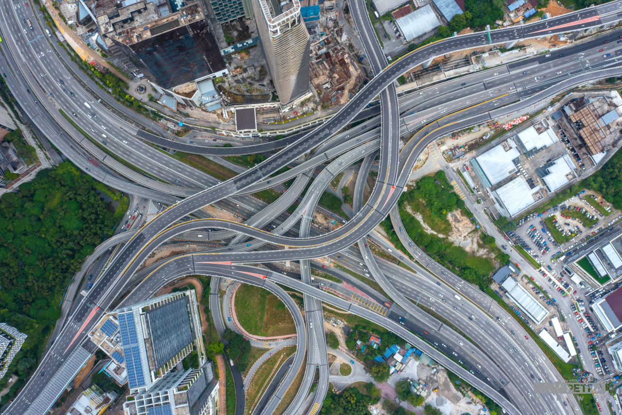 The 20.1km-long Damansara-Shah Alam Elevated Expressway (DASH), showing the Penchala Interchange here, was opened for public use on October 14. – ABDUL RAZAK LATIF/The Vibes pic, December 31, 2022
