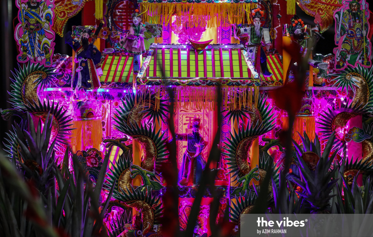 Today is also a celebration of the Jade Emperor’s birthday, which falls on the ninth day of the first month in the lunar calendar. – AZIM RAHMAN/The Vibes pic, February 20, 2021