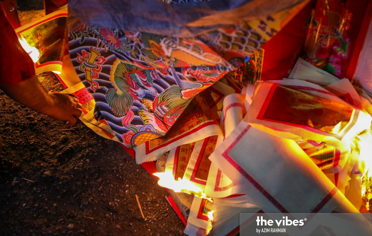 The legend goes that a Hokkien coastal village was attacked by pirates on the eve of the Jade Emperor’s birthday, but villagers were able to hide in a sugar cane field that appeared suddenly. – AZIM RAHMAN/The Vibes pic, February 20, 2021