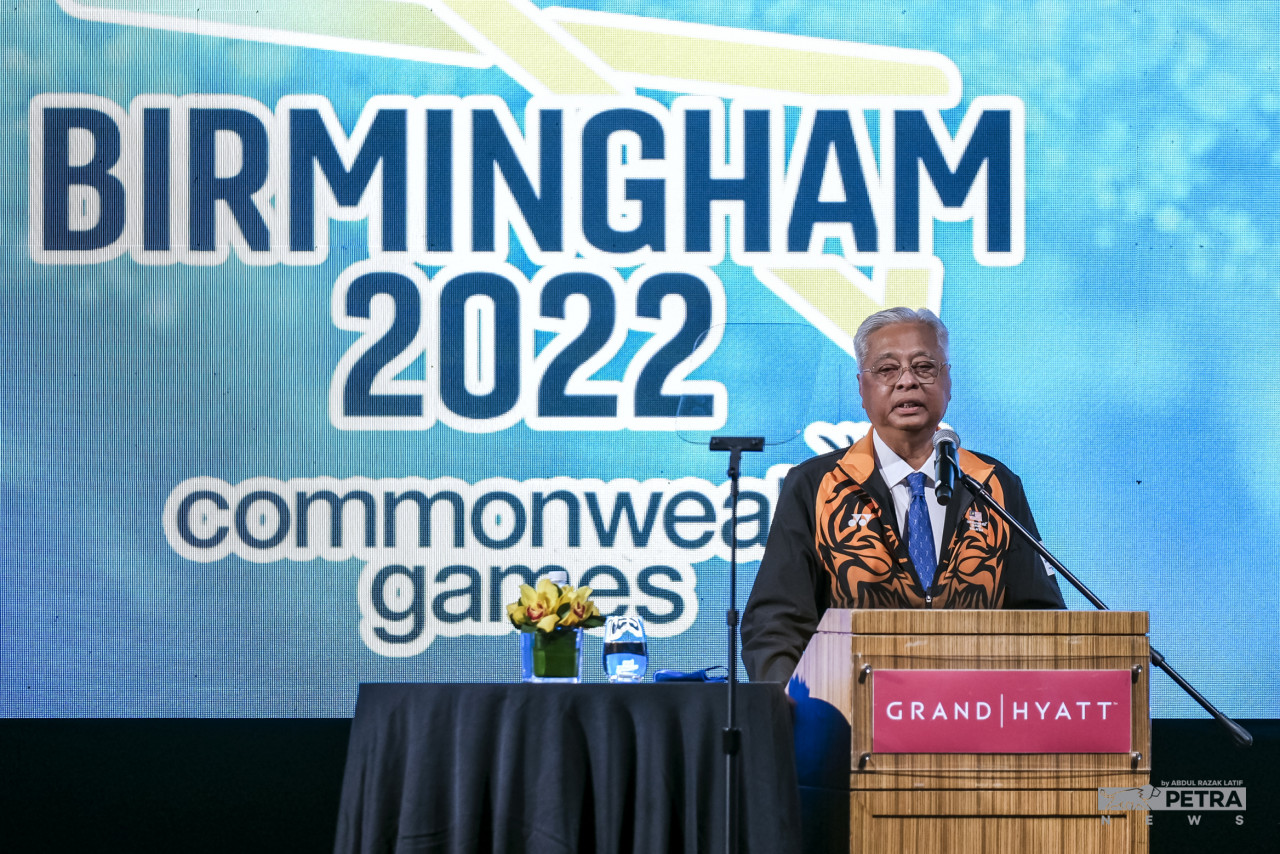 Prime Minister Datuk Seri Ismail Sabri Yaakob says Malaysian athletes need to show the world their fighting spirit and persistence in the toughest of situations. – ABDUL RAZAK LATIF/The Vibes pic, July 19, 2022
