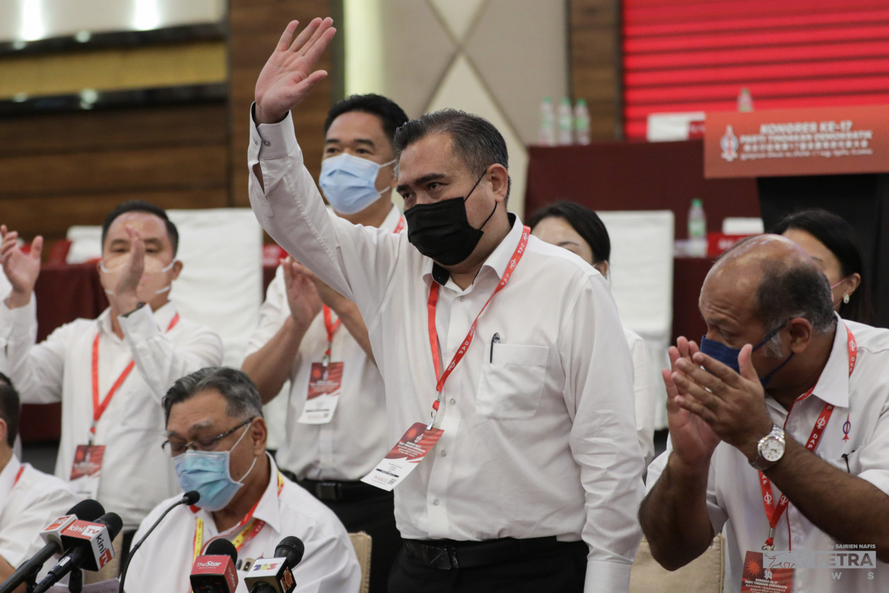 Anthony Loke’s appointment as DAP secretary-general was announced after he gained 1,625 votes out of 2,179 during the party polls, placing him in third place behind Puchong MP Gobind Singh Deo, and Penang Chief Minister Chow Kon Yeow. – SAIRIEN NAFIS/The Vibes pic, March 20, 2022