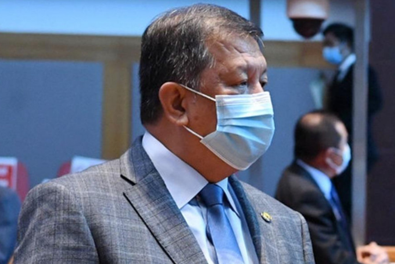 Datuk Joniston Bangkuai says more international airlines are expected in the near future, with Royal Brunei Airlines flying over on May 6. – Bernama pic, May 1, 2022