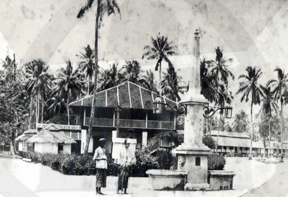The original monument, erected in 1885, did not feature the now-famous copper weathercock. – Penang State Library pic, March 21, 2021