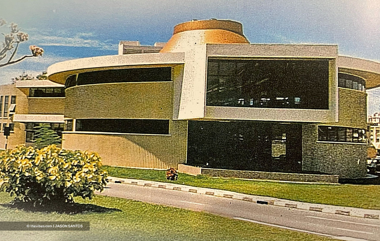 The library, which was built in 1974 at a cost of RM3 million, in its heyday. – JASON SANTOS/The Vibes pic, April 6, 2021