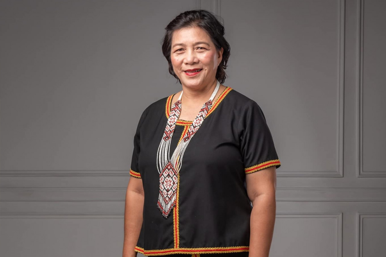 Sabah Wanita DAP chief Jannie Lasimbang says the fact that the PN government is running short of funds can be attributed both to its failure to manage the pandemic as well as to its bloated Cabinet that is eating up valuable resources. – Jannie Lasimbang Facebook pic, April 19, 2021
