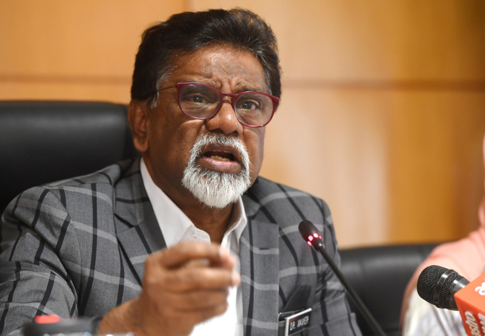 Xavier Jayakumar is a former PKR lawmaker who turned independent and subsequently threw his support behind the Perikatan Nasional government that came to power due to the Sheraton Move. – Bernama pic, October 16, 2022