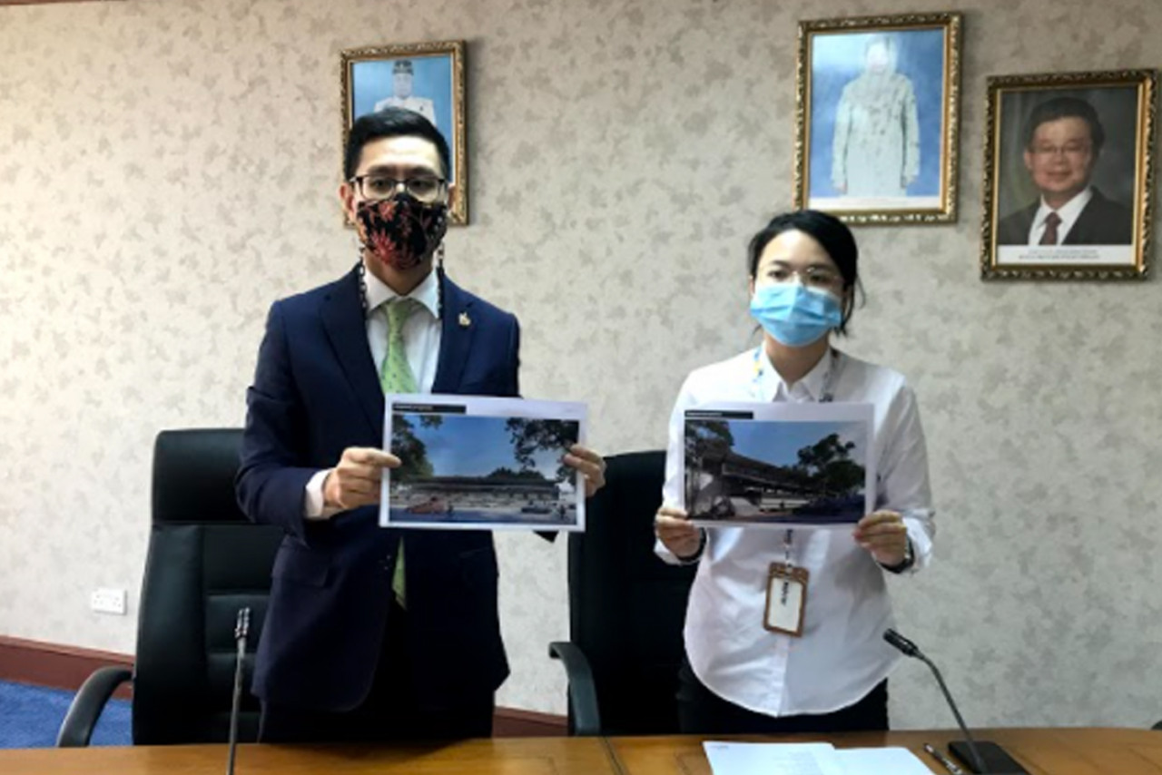Penang infrastructure and transport executive councillor Zairil Khir Johari says Chief Minister Incorporated will be the sole custodian of the land and the building. – Penang infrastructure and transport exco office pic, April 27, 2021