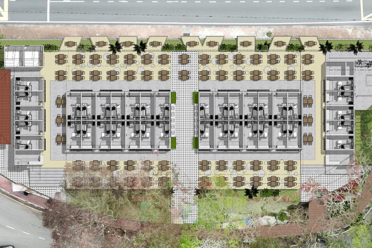 Penang infrastructure and transport executive councillor Zairil Khir Johari says the key features include a rainwater harvesting roof, use of low volatile organic compounds paint and redesigned to allow for more natural lighting and natural ventilation. – Penang infrastructure and transport exco office pic, April 27, 2021