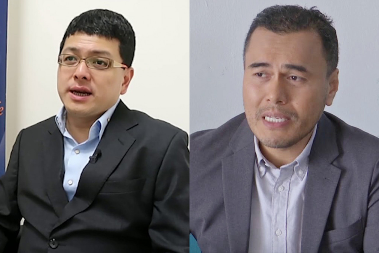 Singapore Institute of International Affairs’ Oh Ei Sun (left) says the timing of the PKR congress is opportune, following the defection of several MPs from the party this year, while Prof Mohd Azizuddin Mohd Sani of UUM says PKR must take a leaf out of Umno’s book in terms of securing members’ mandate. – YouTube screenshot pix, June 19, 2021