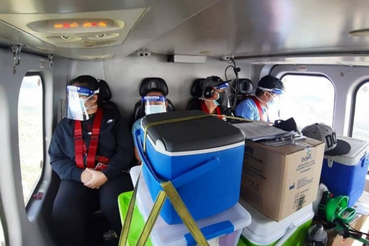 A health team from Miri has been despatched to Long Lamai, a remote settlement in Sarawak, after several Penan folk tested positive for the coronavirus. – Facebook pic, June 6, 2021