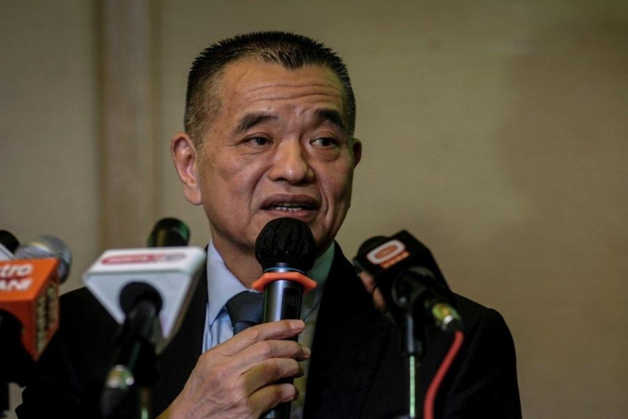 Penang MCA chairman Datuk Tan Teik Cheng claims that the people have lost hope in the DAP-led state government as it has failed to deliver on its promises. – Bernama pic, January 31, 2022