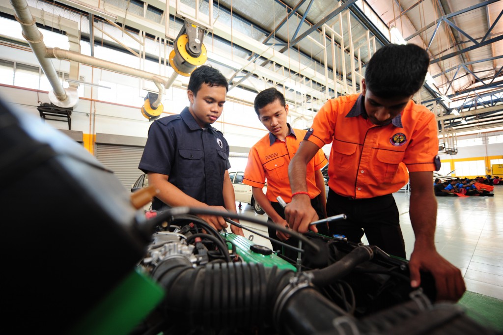 Under the 11MP, RM29.689 billion was allocated to six TVET providers – Education, Higher Education, Human Resources, Rural Development, Youth and Sports, Agriculture and Food Industries, and Works ministries. – MoE pic, October 9, 2021