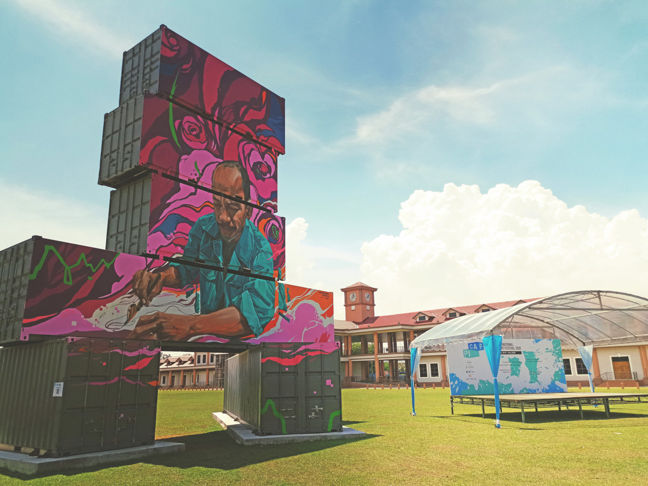 Art installations in Butterworth have helped bring some activity to the sleepy town, but with the Covid-19 pandemic ravaging the country, will future projects aimed at reviving its population base be realised? – Travel 2 Penang pic, June 21, 2021
