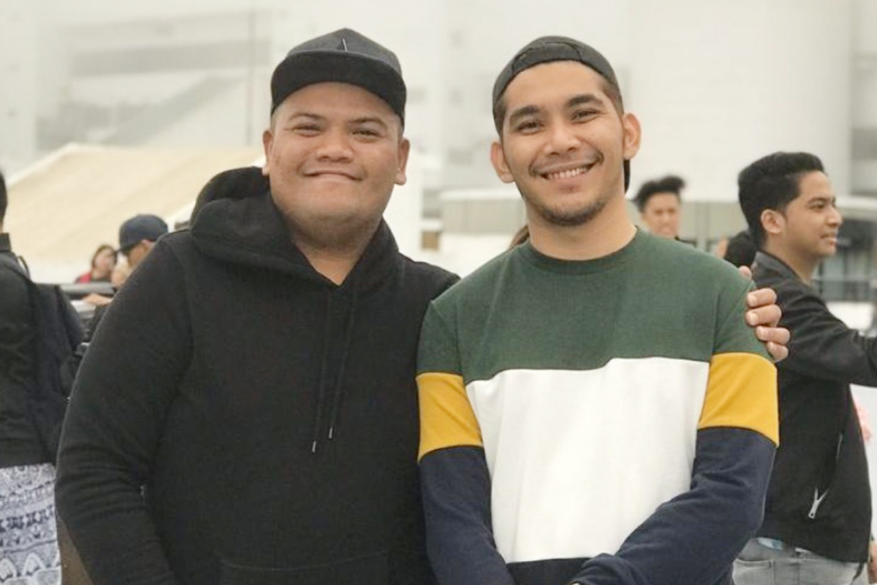 Mohammad Hud Luthfi Jamail (left) says he and his cousin, Ismul Azam, discovered that they both had a passion for baking. – Pic courtesy of Mohammad Hud Luthfi Jamail