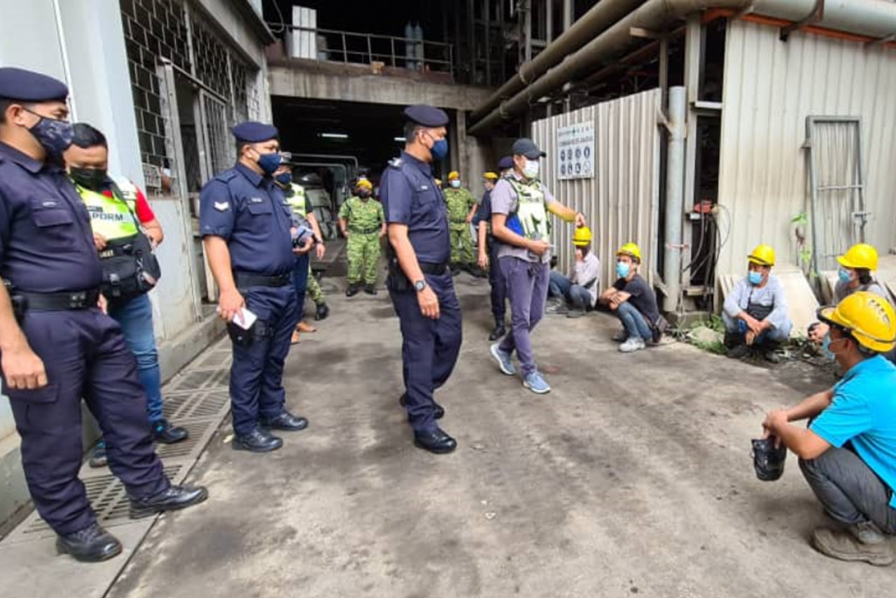 Kota Kinabalu district police chief Assistant Commissioner Mohd Zaidi Abdullah says that Op Patuh will be conducted from time to time until the situation improves. – ESSAM ABDULLAH/The Vibes pic, July 3, 2021