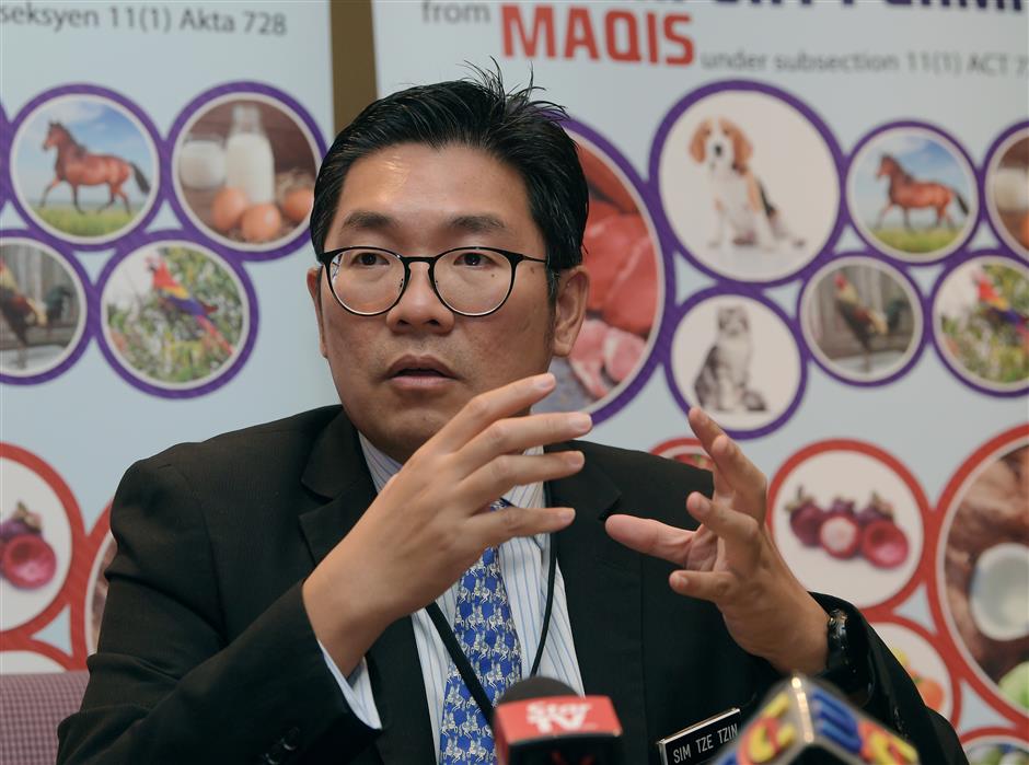 Sim Tze Tzin (pic), a former deputy minister of agriculture and agro-based industry, suggests the adoption of precision farming to control price hikes, though industry veterans like Datuk Chai Kok Lim are doubtful that it could be applied broadly in Malaysia. – Bernama pic, March 12, 2022