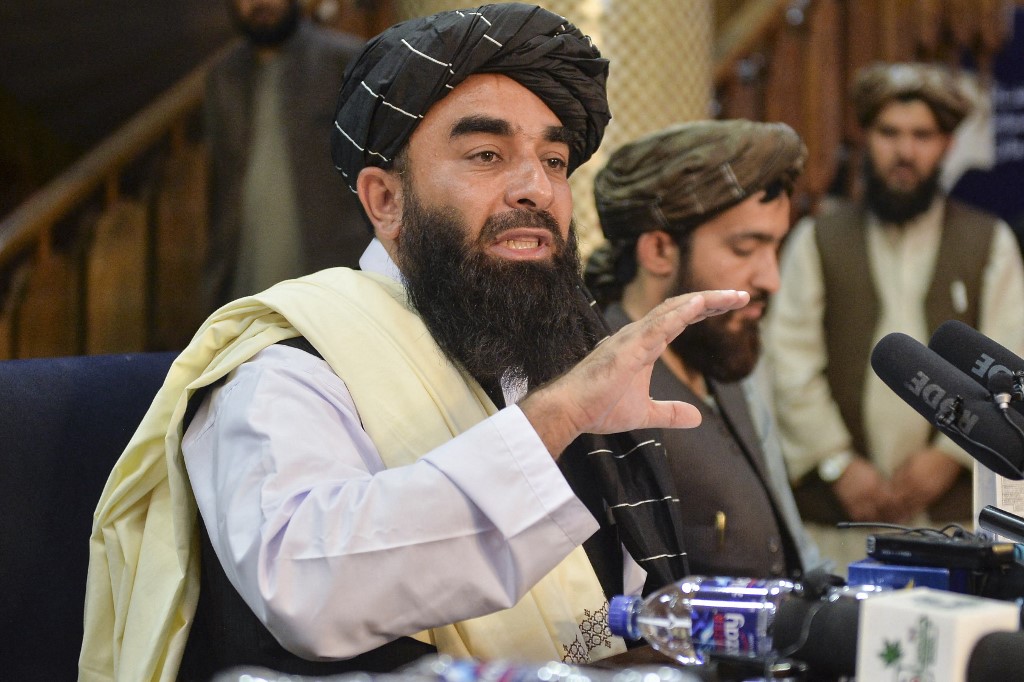Taliban spokesman Zabihullah Mujahid says as with other countries, Afghanistan also has the right to have its own rules and regulations, and policies. – AFP pic, August 19, 2021