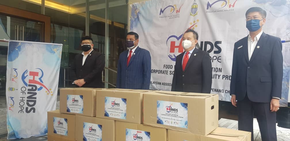 MAH Penang chairman K. Raj Kumar at the ‘Hands of Hope’ launch. – IAN MCINTYRE/The Vibes pic, August 24, 2021