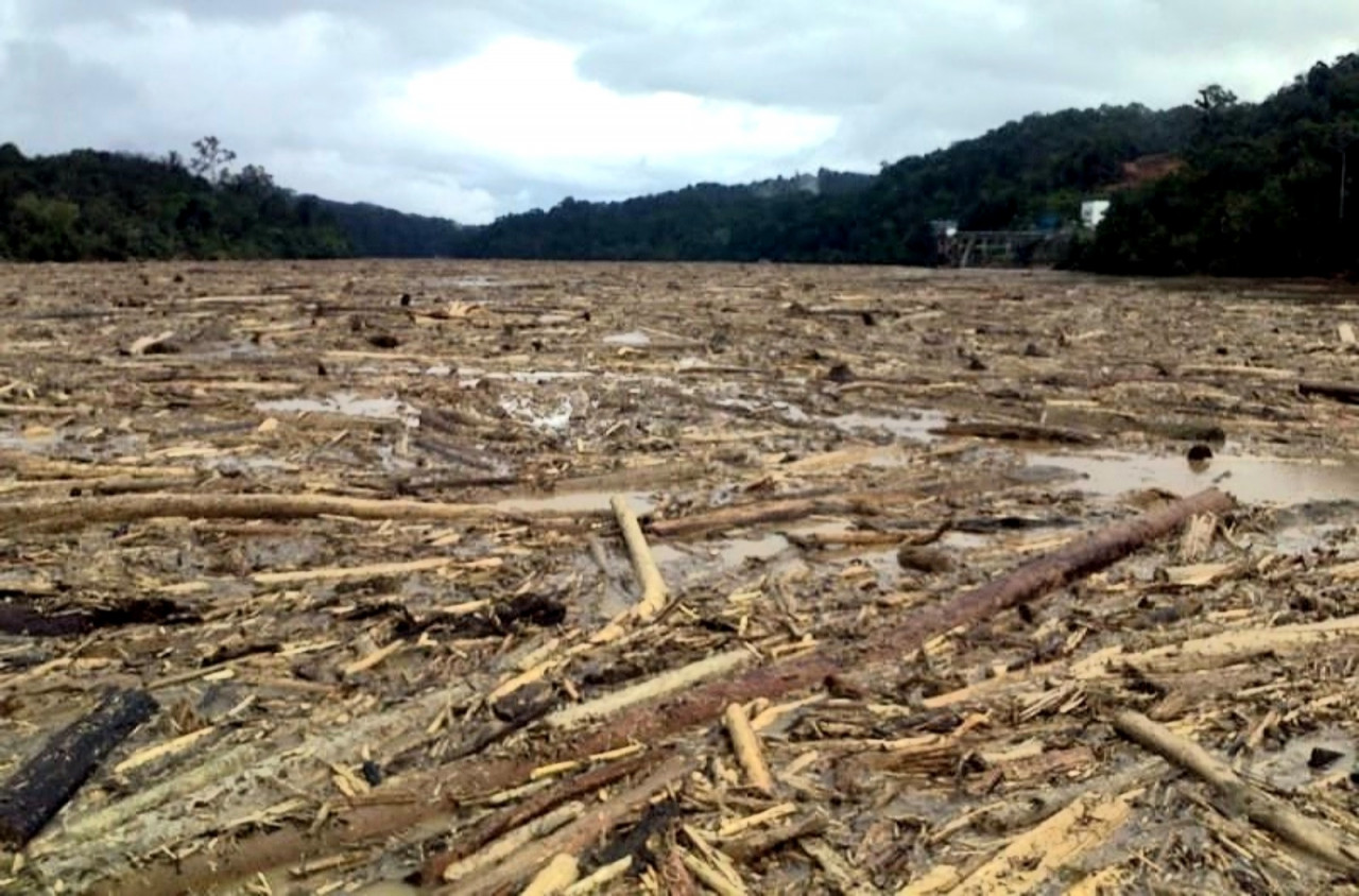Roland Engan says Sarawak PKR will fight to stop mega-logging projects, uncontrolled clearing of land for gigantic oil palm plantations, monopolies by tycoons, and oppression of native customary land by the state government. – Pic courtesy of Willie Kajan, December 15, 2021