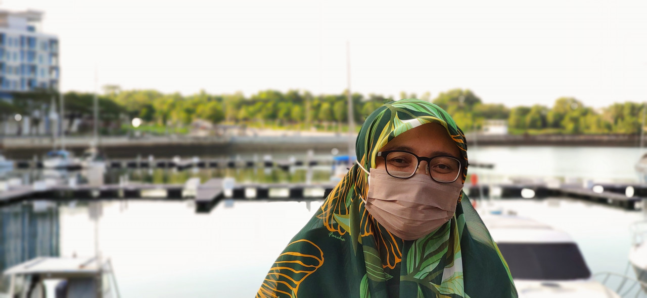 Mariana Mat Isa, who is married to a Singaporean, says it is important to open borders just to reconnect families. – ARJUN MOHANAKRISHNAN/The Vibes pic, February 22, 2022