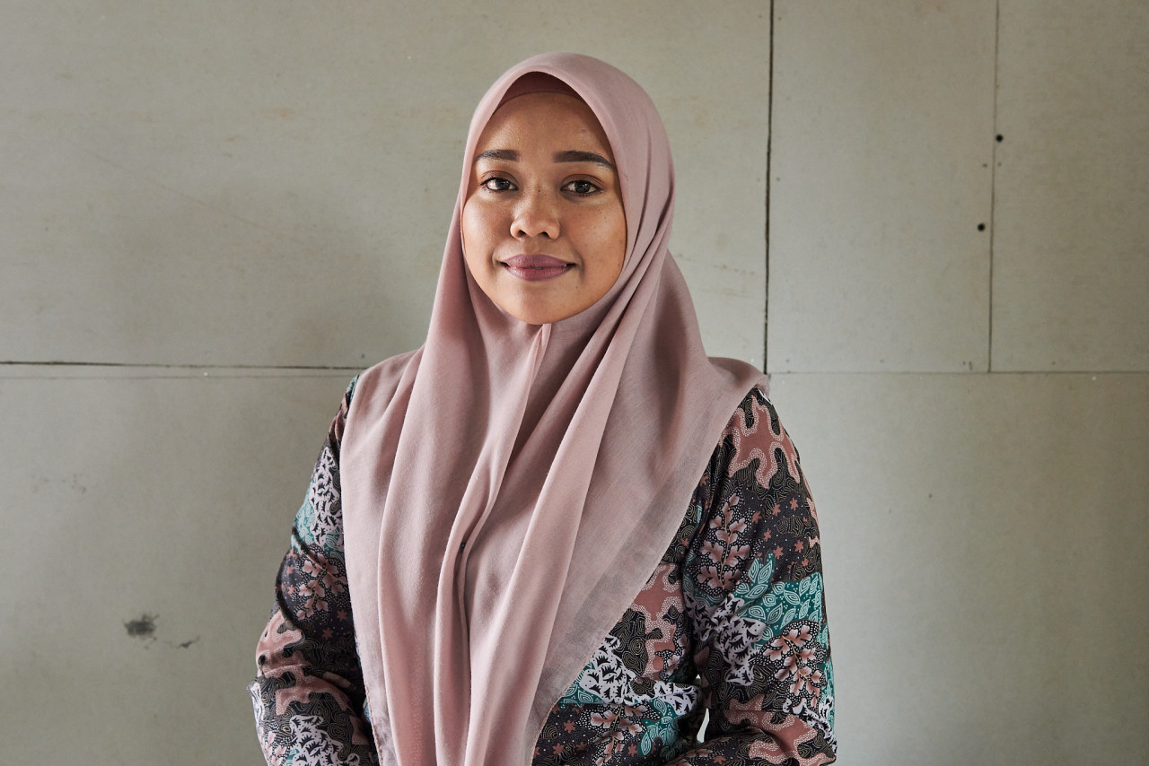 Sg Balang contender Intan Nadira Shafika Mustafa Kamal, 28, says that despite numerous forms of assistance and aid being rolled out by the federal government, pockets of society have still fallen through the cracks without receiving any help. – EMMANUEL SANTA MARIA CHIN/The Vibes pic, March 1, 2022