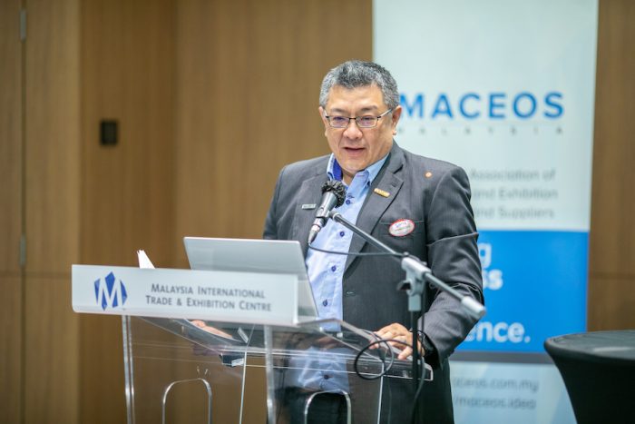 Francis Teo, head of convention centres at SP Setia Bhd, says that as the current economic situation has made audiences smaller, imposing the tax now will only ‘make things worse’. – Pic courtesy of Maceos, March 14, 2022