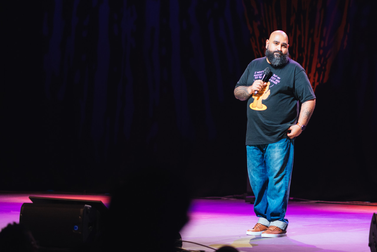 While acknowledging the entertainment tax waiver, stand-up comedian Kavin Jay points to the other things that the performing arts community has requested for. – Pic courtesy of Kavin Jay, April 10, 2022