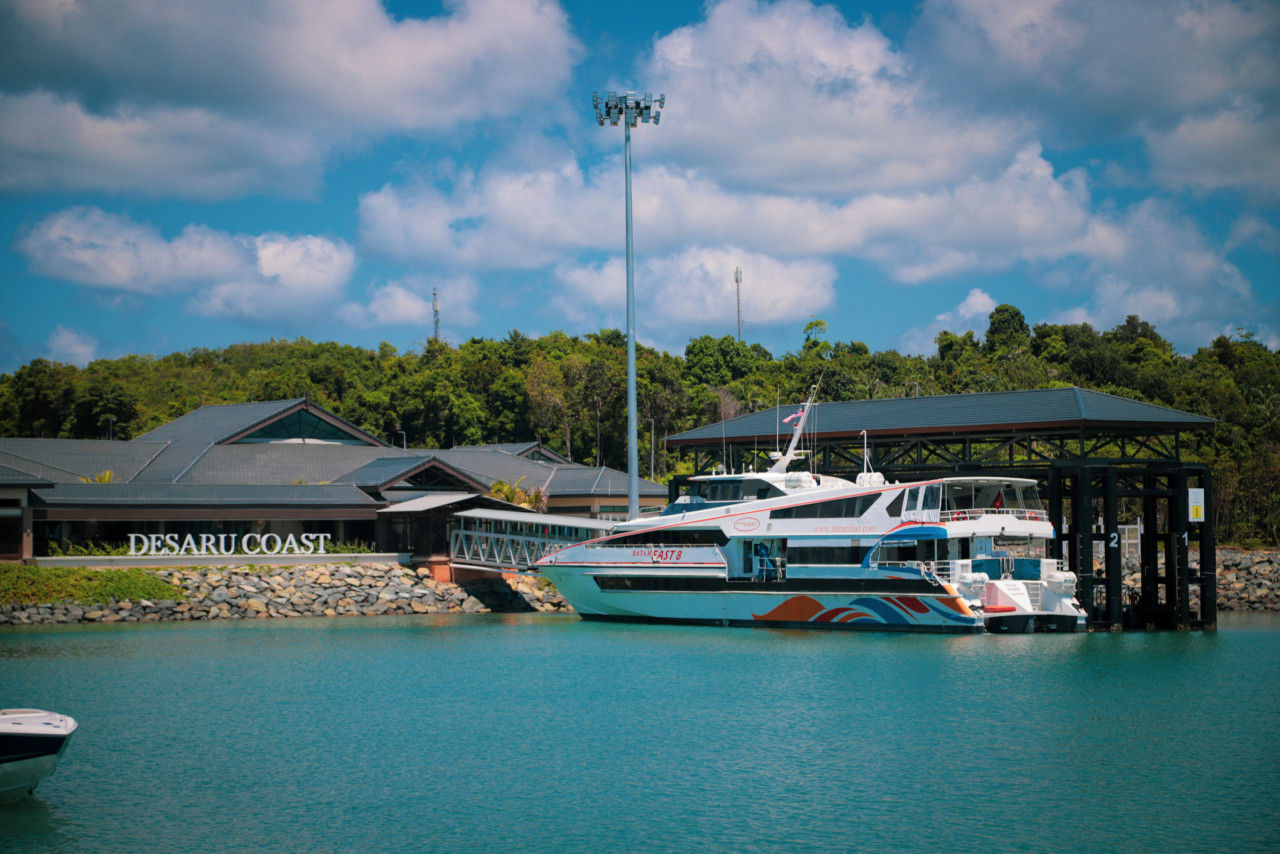 Once operational, the terminal will see passengers arriving from Singapore within 90 minutes, while trips from Batam and Bintan may take 75 minutes and 45 minutes, respectively. – Pic courtesy of Desaru Development Holdings One Sdn Bhd, March 31, 2022