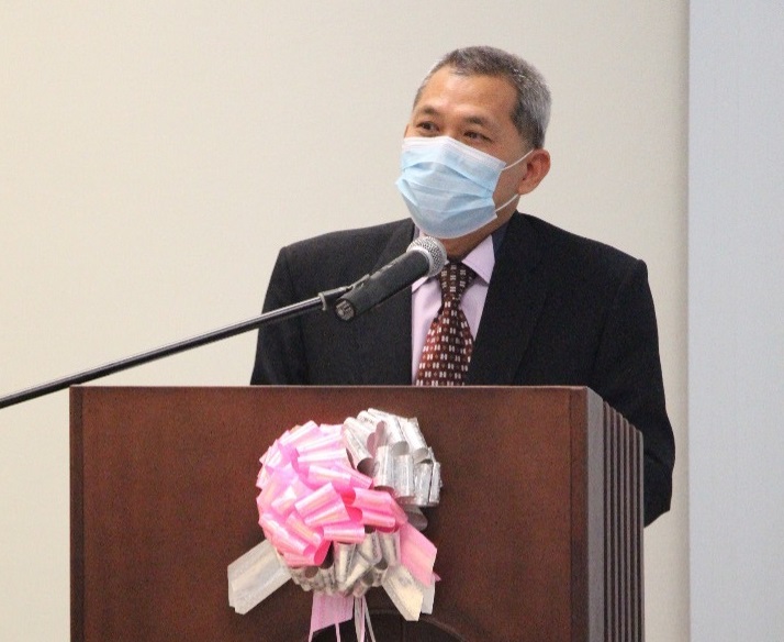 Sarawak Heart Centre director Dr Mohd Asri Riffin says the addition of the chapel lends a ‘harmonious dimension’ to the healing process of the hospital’s patients. – Pic courtesy of Kuching Archdiocese, March 31, 2022