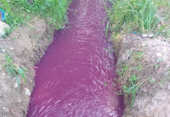 Water samples taken from the rivers are currently being examined by the Sabah Environment Protection Department in order to determine if the waters are safe for use. – Pic courtesy of Sabah Information Department, April 3, 2022
