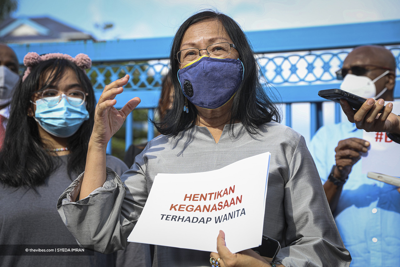 Among the women contesting for the 20 central leadership position is Petaling Jaya MP Maria Chin Abdullah. – The Vibes file pic, July 16, 2022