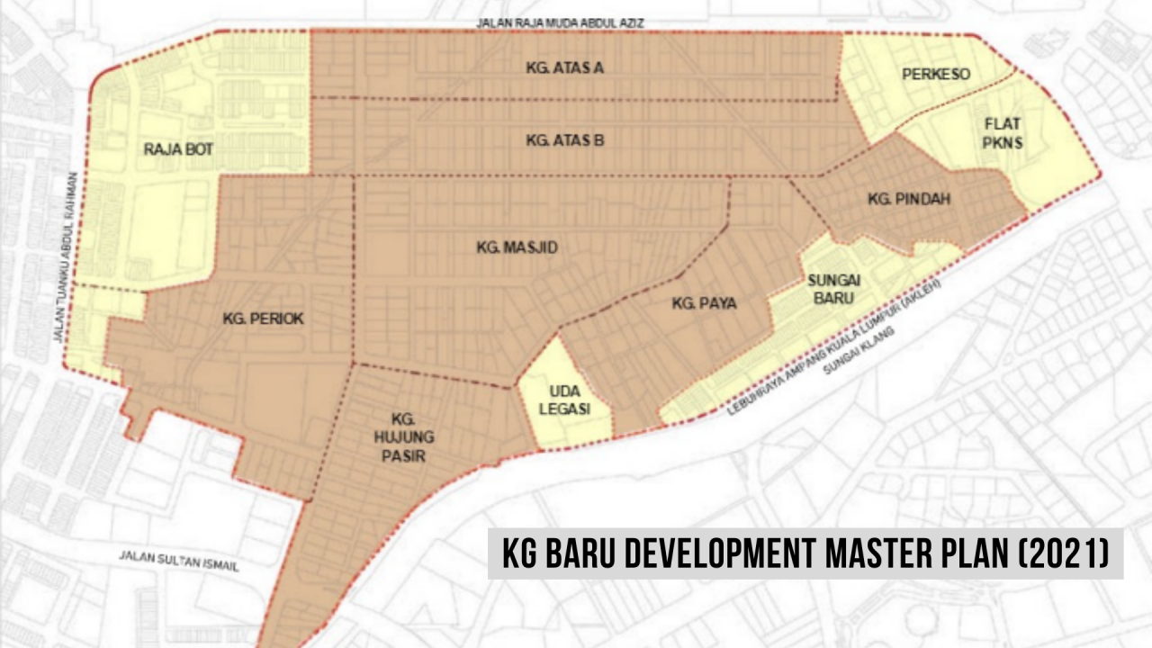 The Kg Baru Development Master Plan 2040, published in 2021, details planned development in the area for the next 20 years. – Kg Baru Development Corporation pic, May 16, 2022