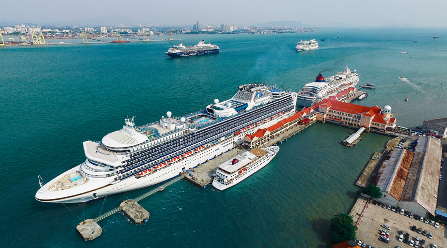Penang Port is the only port in the region where cruise ships can dock directly in the city, and it is located within a Unesco World Heritage site. – Penangport.com.my pic, June 11, 2022