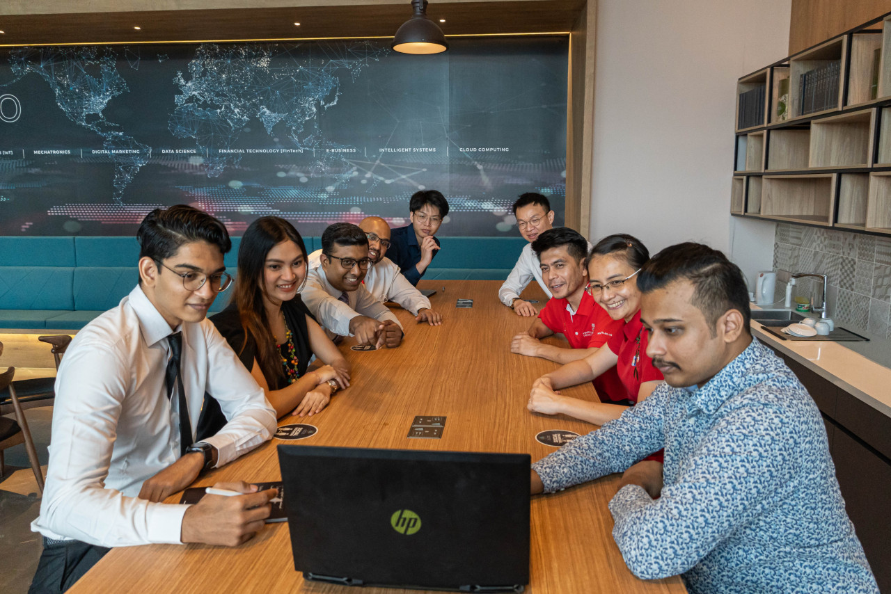 Aspiring future entrepreneurs at APU regularly discuss initiatives for their start-ups. – Pic courtesy of Asia Pacific University of Technology and Innovation, June 19, 2022