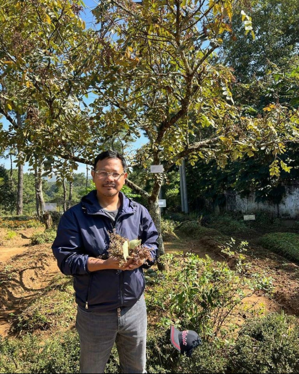 Home Minister James Sangma says since weather patterns in Meghalaya are erratic and unpredictable most times of the year, upholding the climate resilient rice species will serve to increase the state’s self-sufficiency. – @jamespksangma Instagram pic, June 21, 2022