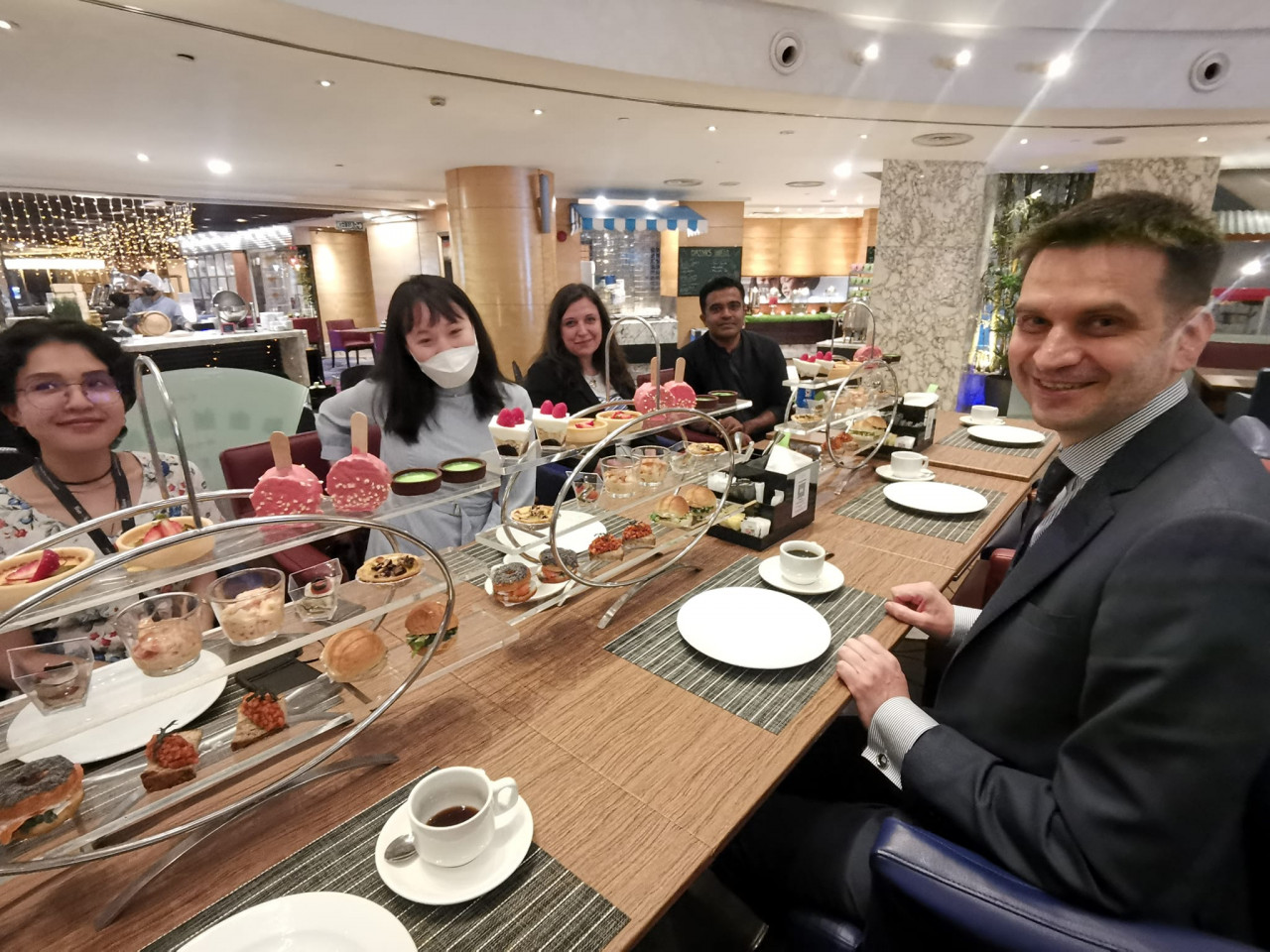 Ukraine Ambassador to Malaysia Olexander Nechytaylo (right) says he is definitely sad to be leaving a place where he has made many good friends and memories but he is also thankful for the enriching experience. – SHAZMIN SHAMSUDDIN/The Vibes pic, June 28, 2022