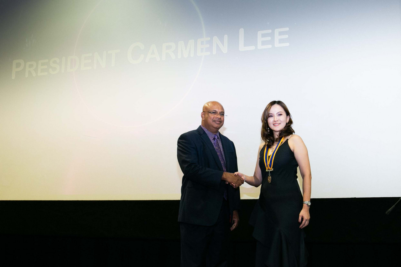 Carmen Lee, whose term begins on July 1, says the club aims to drive projects that will empower women with entrepreneurial capabilities and language lessons, and enable refugees to better interact with the local community. – Pic courtesy of Dinesh K, June 26, 2022