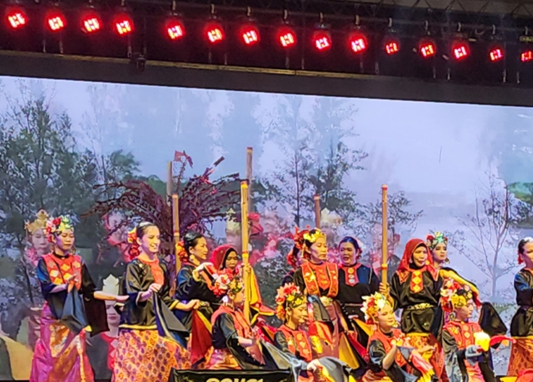 The annual Borneo Cultural Festival, currently being held in Sibu, where groups of cultural performers take to the stage to showcase their customs and traditional attire. – Sarawak State Public Communication Unit pic, July 22, 2022