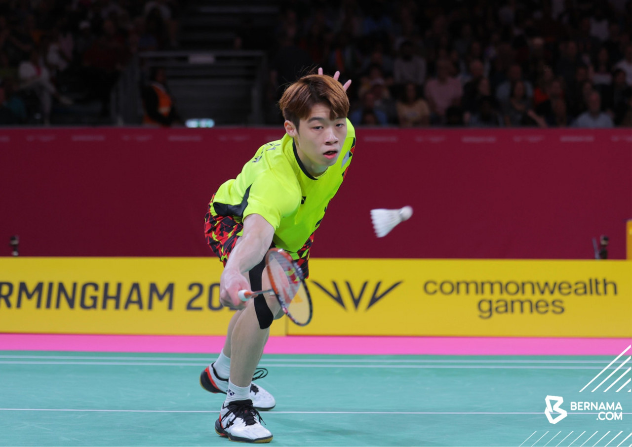 National shuttler Ng Tze Yong comes up short to snag gold at the 2022 Commonwealth Games after losing to India’s Lakshya Sen 21-19, 9-21, 16-21 today in the final. – Bernama Facebook pic, August 8, 2022