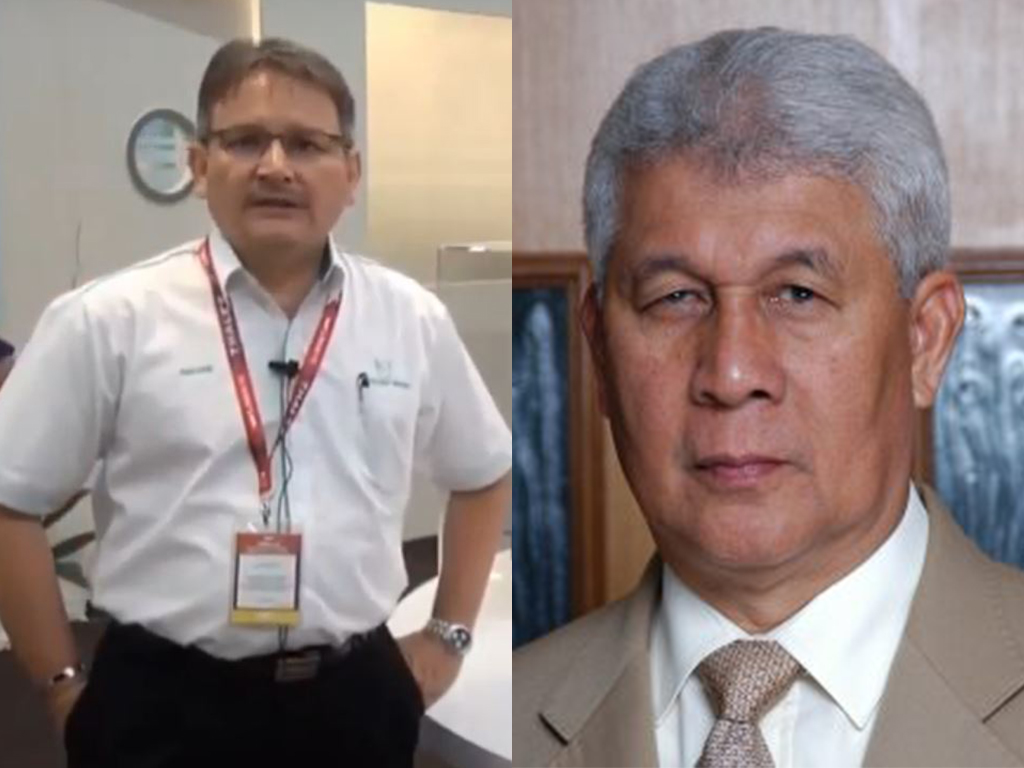 A composite photograph of Anuar Murad (left) and Tan Sri Ahmad Ramli Mohd Nor. Anuar, a former navy captain, had been Boustead Naval Shipyard Sdn Bhd’s programme director for the littoral combat ship project, while Ramli is a former navy chief and had served as the deputy executive chairman and managing director at Boustead Heavy Industries Corporation Bhd. – Screen grab pic, August 12, 2022