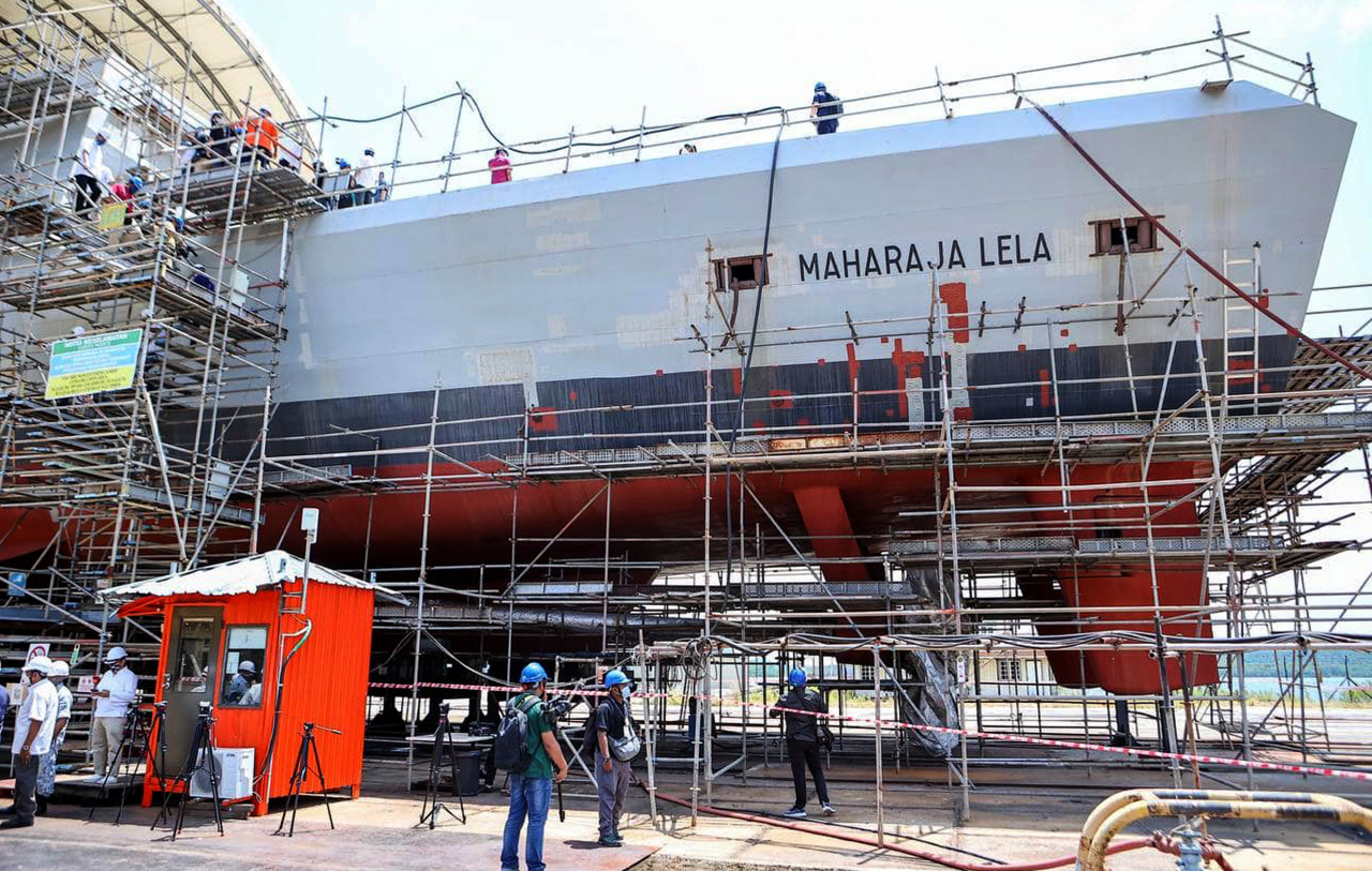 Prime Minister Datuk Seri Anwar Ibrahim points out that the controversial littoral combat ship project has been delayed multiple times due the practice of hiring middlemen for government procurements. – Hishammuddin Hussein Facebook pic, February 25, 2023 