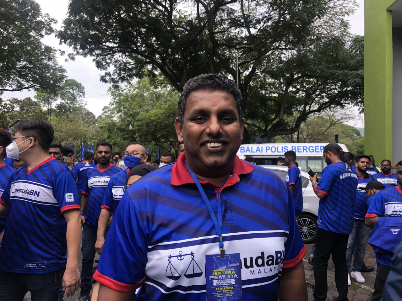 Barisan Nasional should not be overconfident heading into the looming national polls due to its successes in the Johor and Melaka elections, says MIC Youth chief K. Raven Kumar. – HAKIM MAHARI/The Vibes pic, September 18, 2022