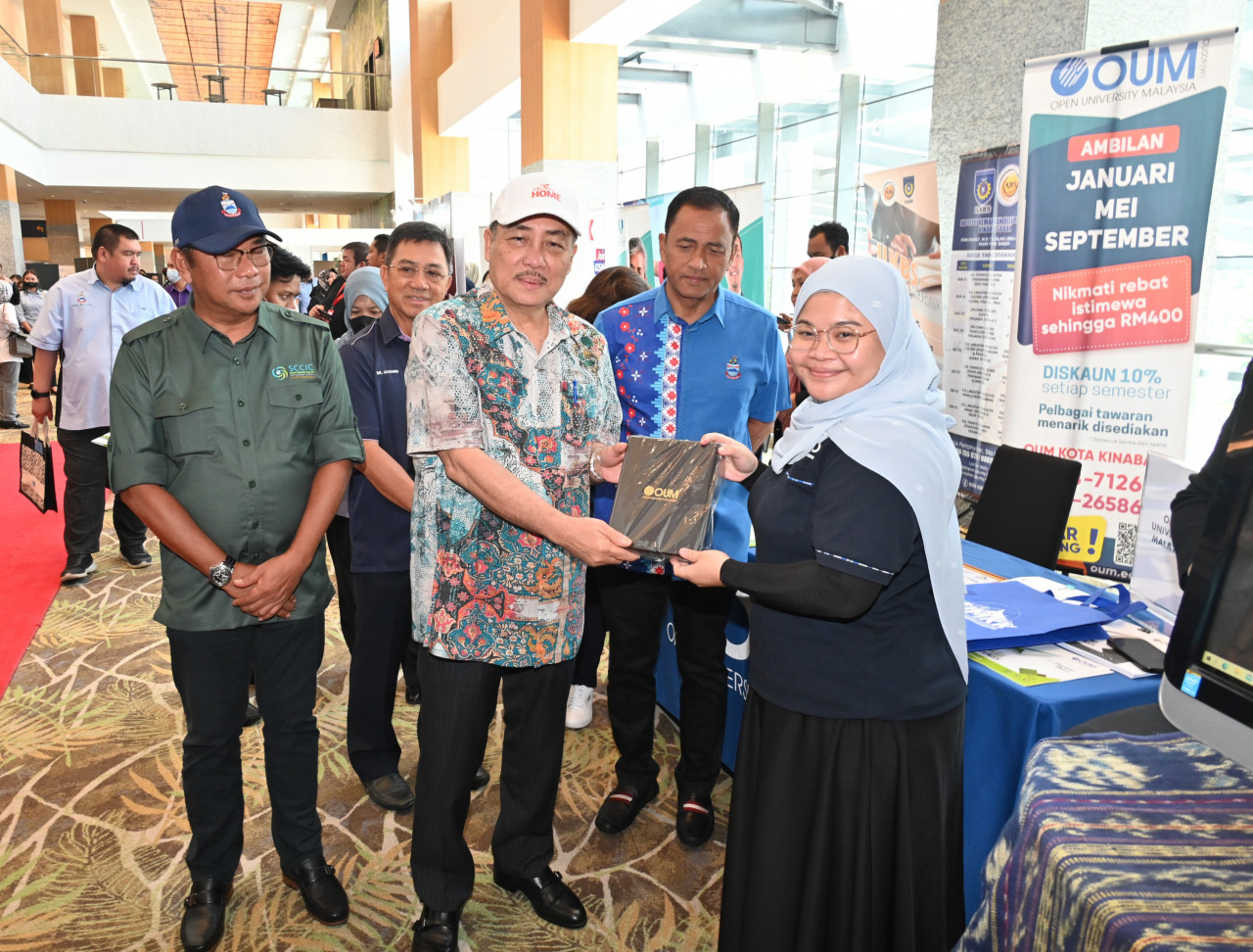 Sabah Chief Minister Datuk Seri Hajiji Noor at the launching of Perdana Job Carnival Sabah Maju Jaya 2022 at Sabah International Convention Centre in Kota Kinabalu, Sabah today. – Pic courtesy of the Sabah Chief Minister’s Dept, October 8, 2022
