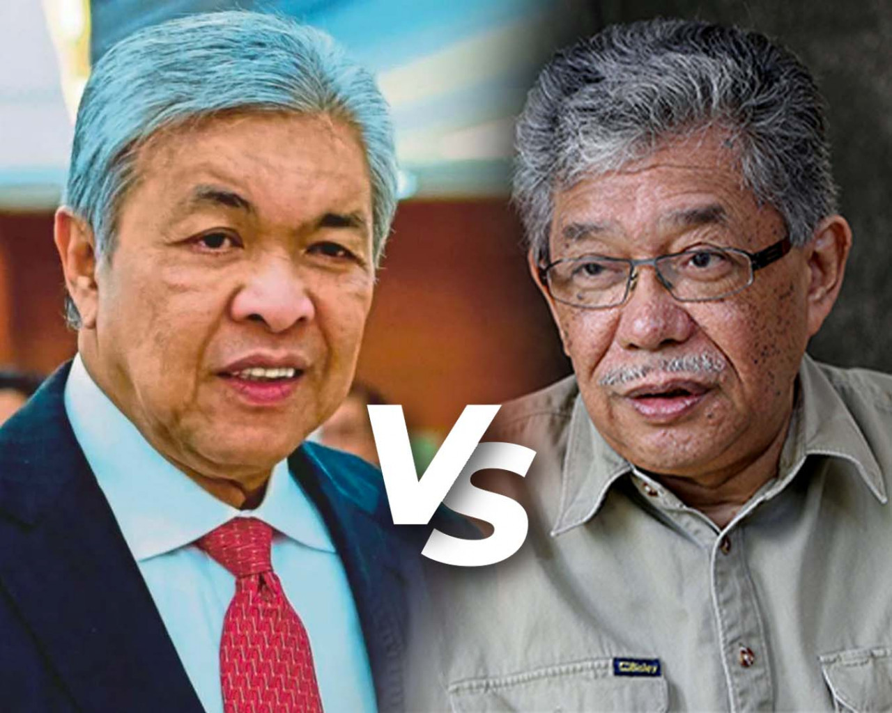 Tawfik Ismail (right), a former Umno lawmaker and son of Malaysia’s second deputy prime minister has voiced his intention to contest the Bagan Datuk seat against Datuk Seri Ahmad Zahid Hamidi (left) in the 15th general election. – The Vibes pic, October 24, 2022