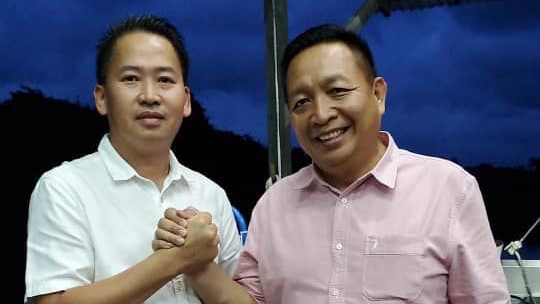 Datuk Wetrom Bahanda (right) has confirmed that he has officially left Sabah Bersatu and joined Kesejahteraan Masyarakat Demokratik, which he sees as more suited to his fights for the people’s aspirations in Kota Marudu. – Facebook pic, October 22, 2022