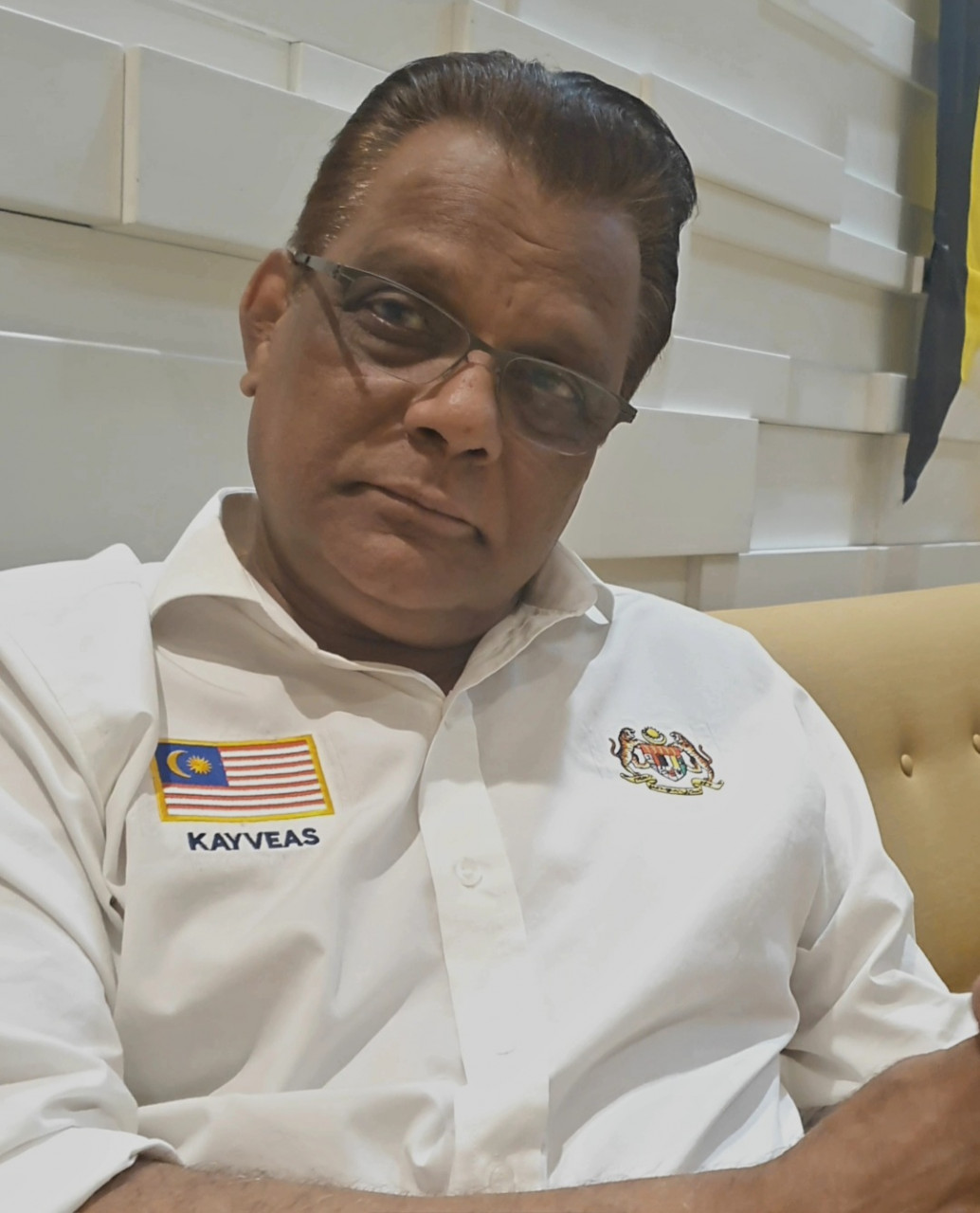 Tan Sri M. Kayveas, president of the suspended People’s Progressive Party, says he has declined invitations from several political parties to join them. – The Vibes pic, November 15, 2022