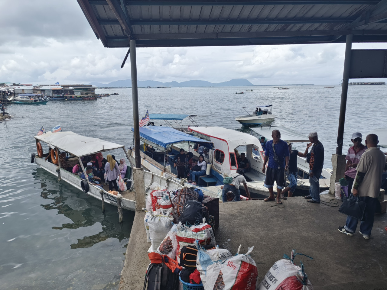 Pulau Bum-Bum villagers have been promised a bridge connecting the island to mainland Semporna for a long time by several leaders to the point that they are laughing off such promises. – REBECCA CHONG/The Vibes pic, November 17, 2022 