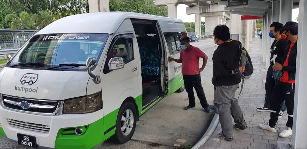 The app-based demand-responsive transit van programme aims to complete the state’s public transport ecosystem and offer solutions for last-mile connectivity. – Pic courtesy of Kumpool, December 14, 2022