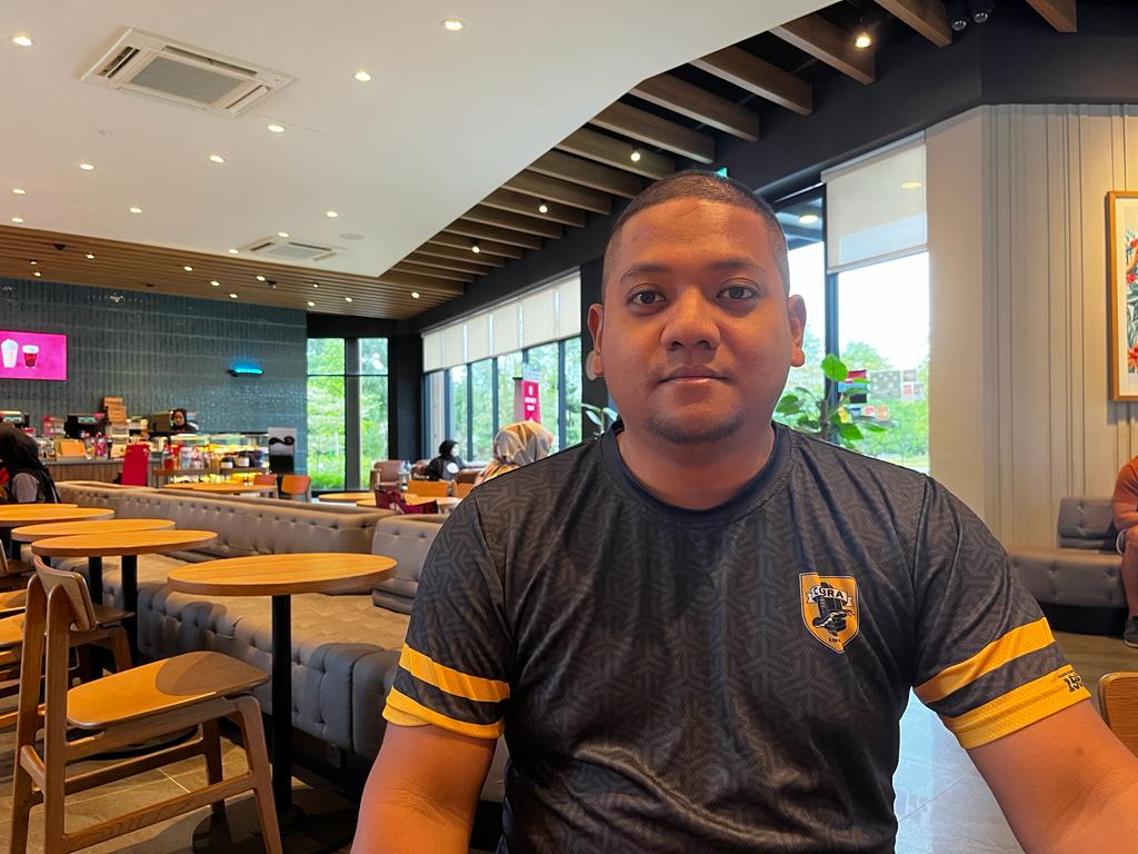 Fadzli Farid says the day care fees alone for his sons cost RM1,000 monthly, which has him and his wife both feeling the pinch. – IKHWAN ZULKAFLEE/The Vibes pic, December 16, 2022