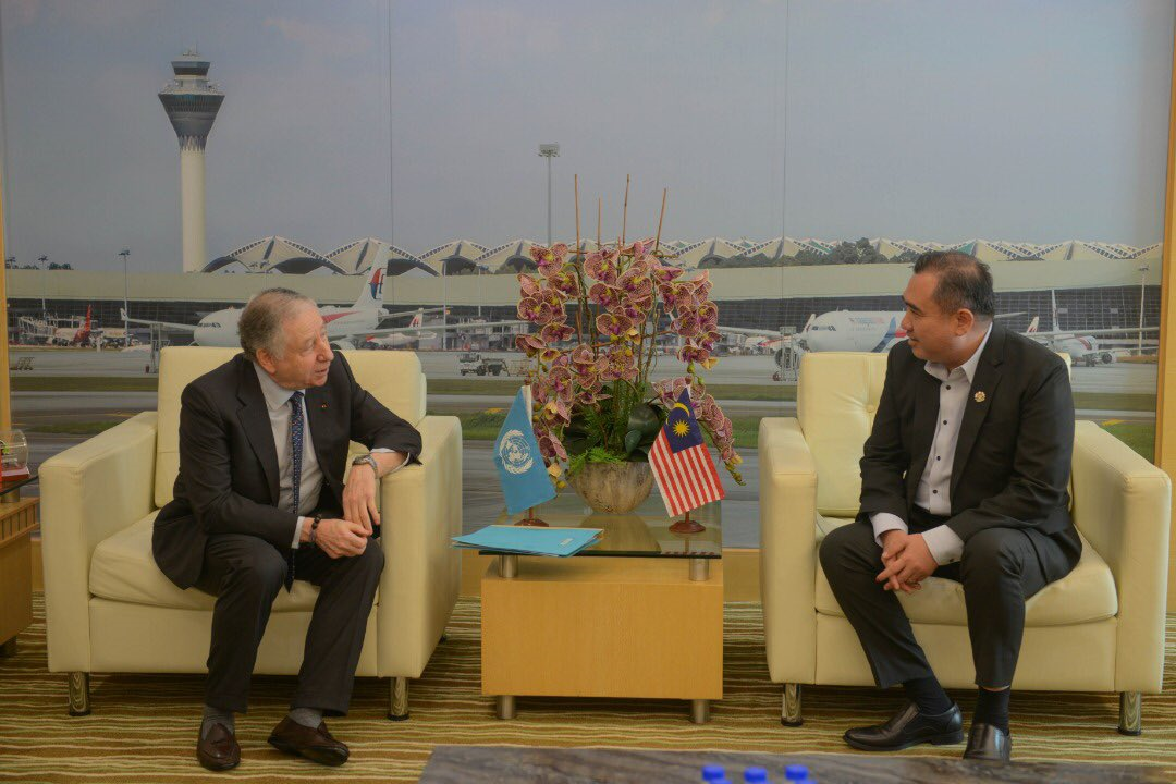 United Nations Special Envoy for Road Safety Datuk Seri Jean Todt (left) has met with Transport Minister Anthony Loke (right) last week, suggesting several steps to the Transport Ministry including engaging strong voices in the community to support the efforts to save lives on the roads. – @MOTMalaysia Twitter pic, December 28, 2022